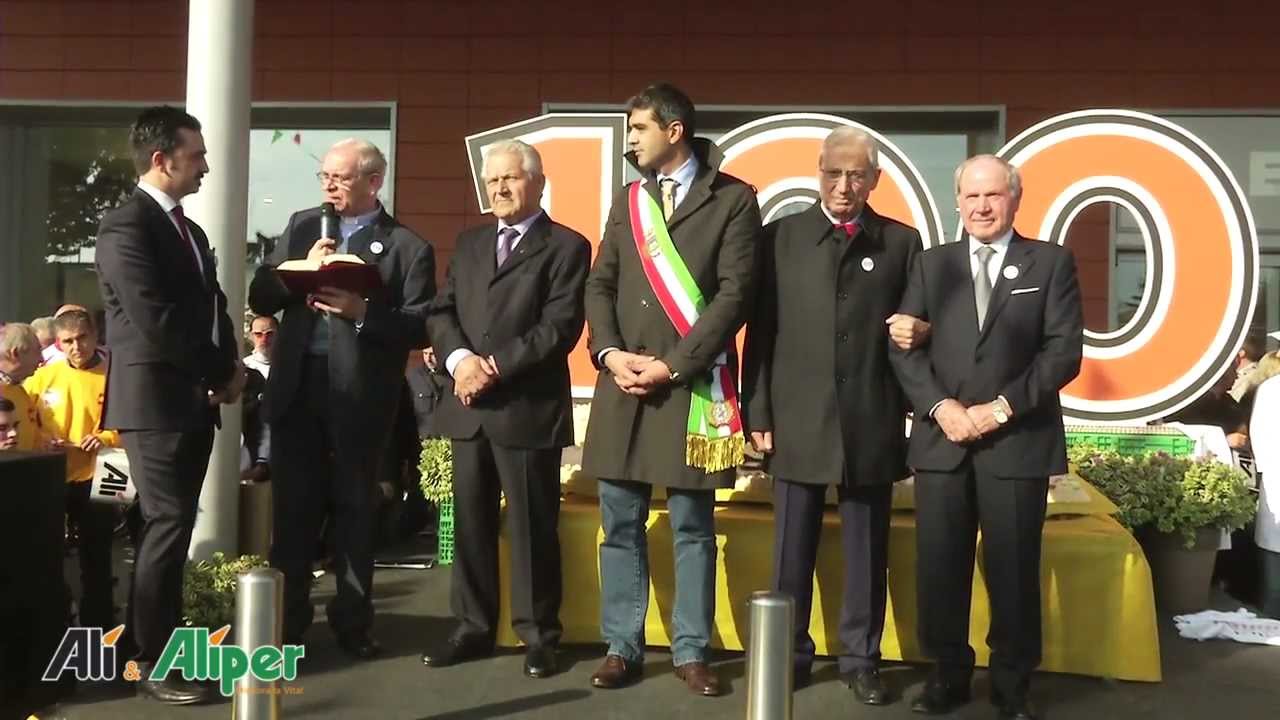 Inaugurazione 100° Alìper Selvazzano Dentro, via Scapacchiò - 8 novembre 2012