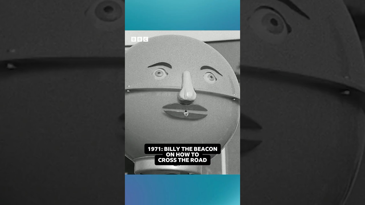 1971: Billy the Beacon on how to cross the road | BBC Archive