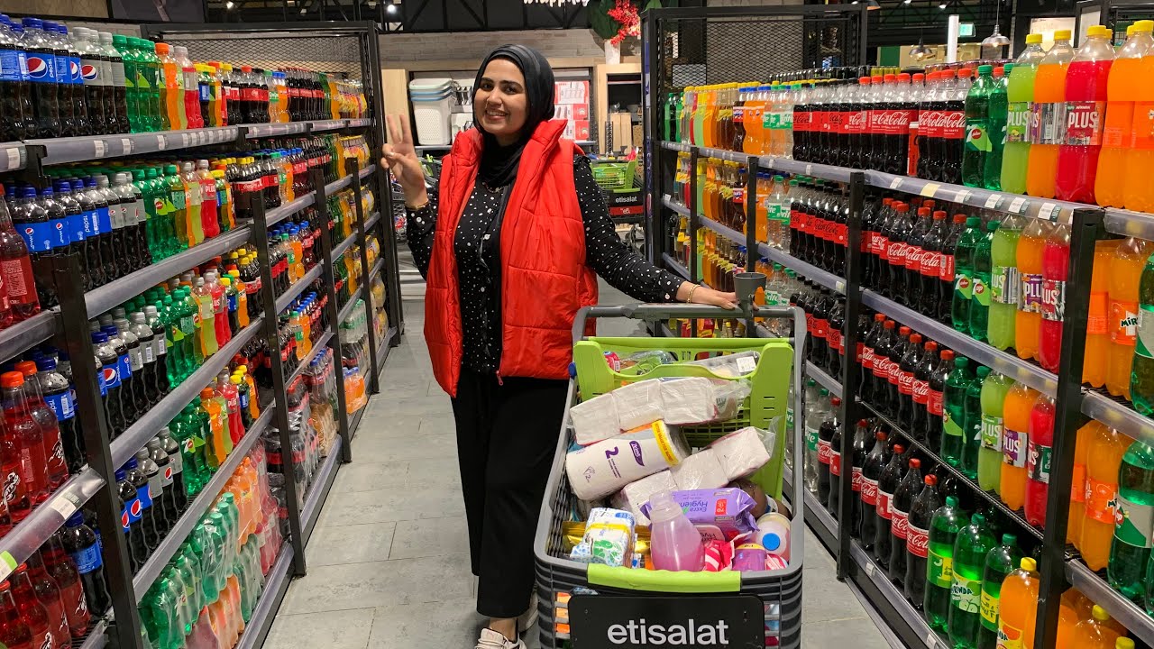 واخيرا جوله في السوبر ماركت 🛒مشتريات الشهر و خناقات كل شهر مع أحمد😂