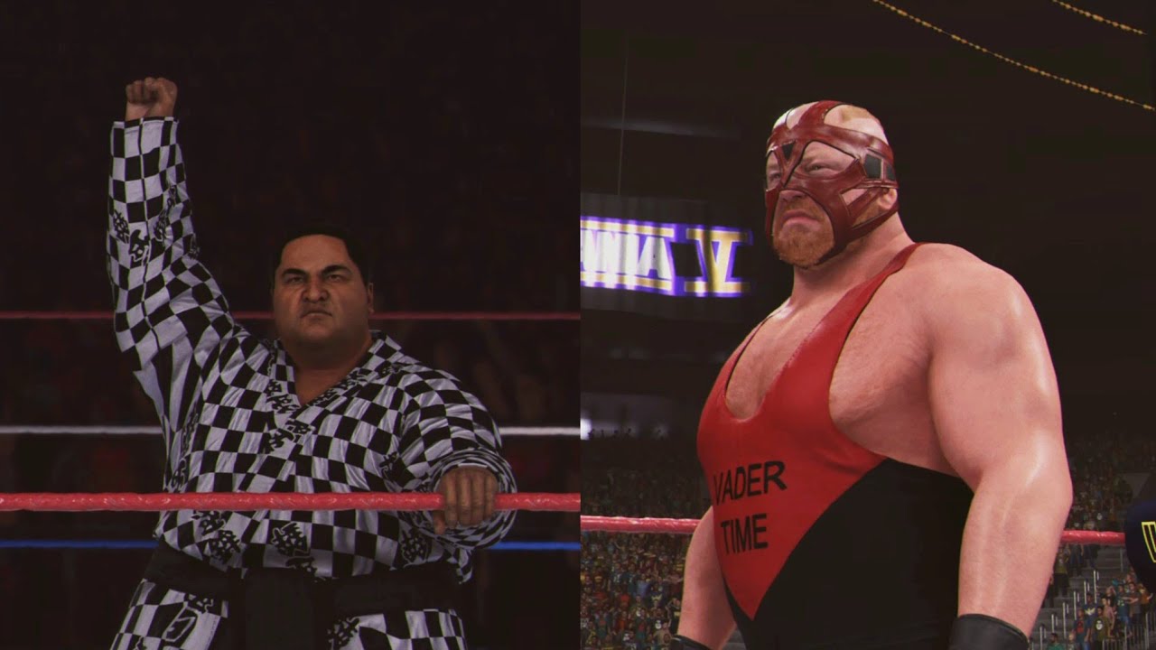 WWE 2k24 - Yokozuna vs Vader (PS5 UHD)