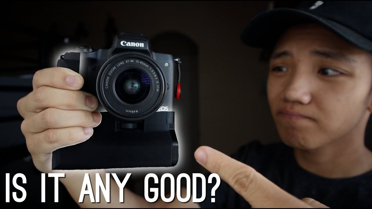 Canon M50 CLASSIC Battery Grip Review | Better than the Extended grip?