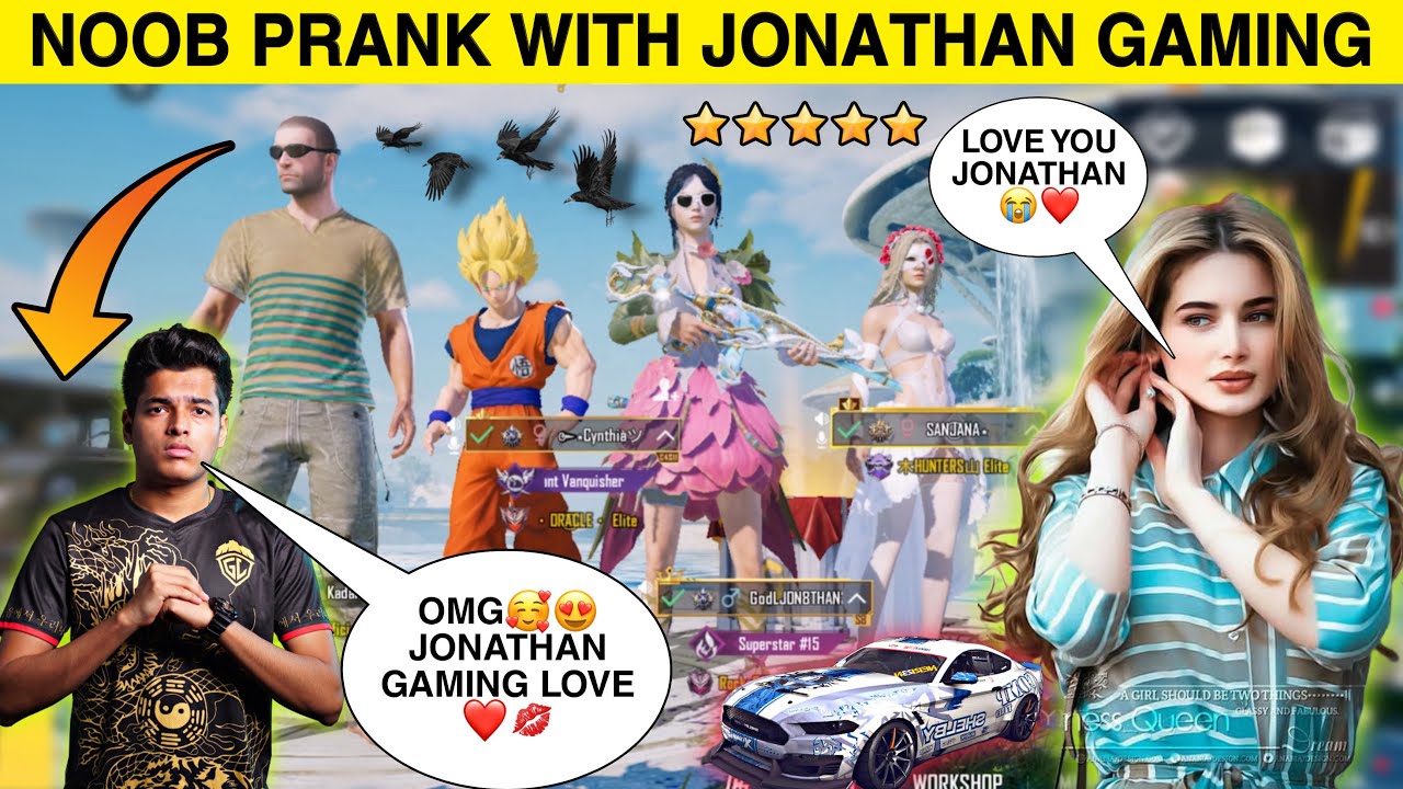 PRANK WITH JONATHAN GAMING😈 Random Rich Hot Girls Reaction😍After Seeing Jonathan All X-SUIT MAXX