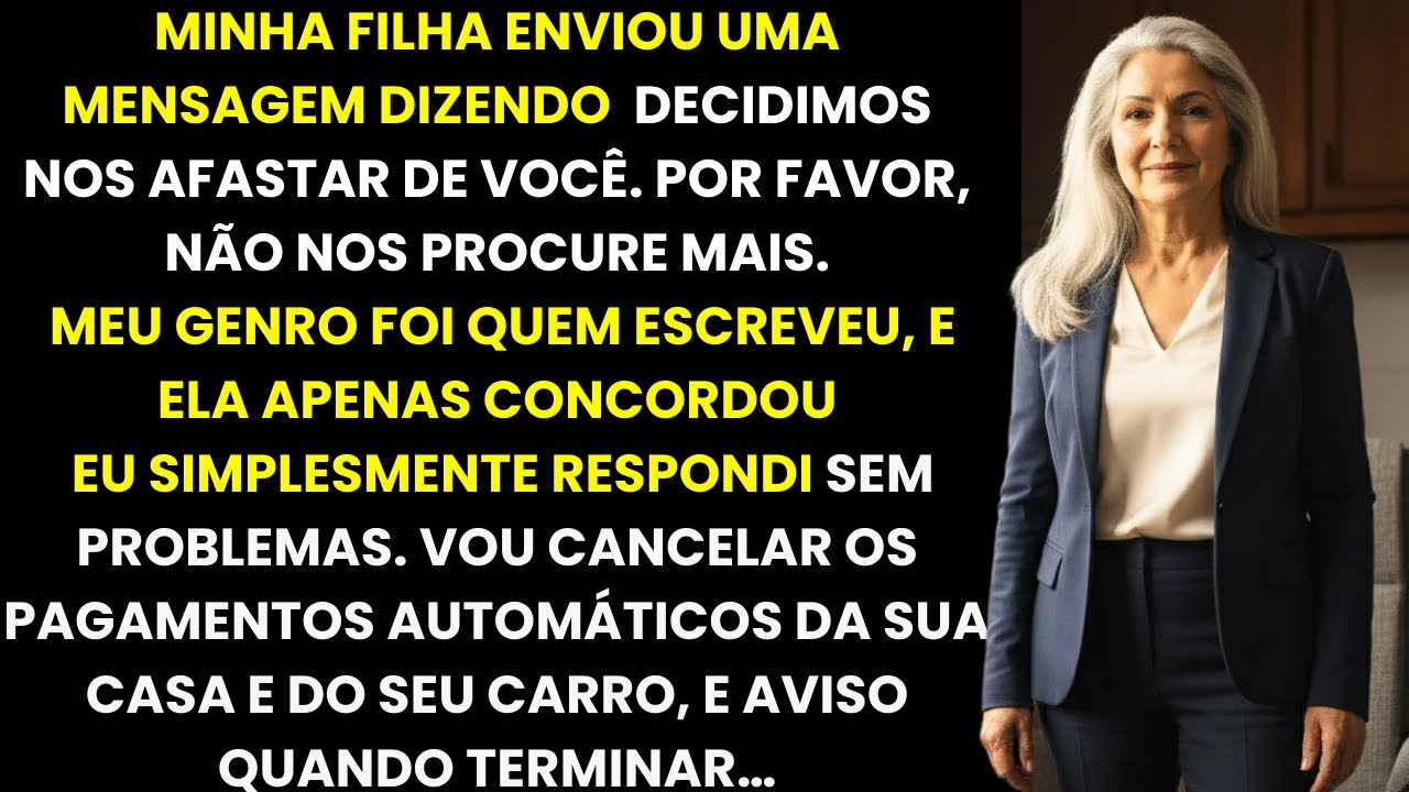 MENSAGEM CHOCANTE DA MINHA FILHA ACABAMOS COM VOCÊ  NUNCA MAIS NOS PROCURE  MINHA VIDA MUDOU PARA SE