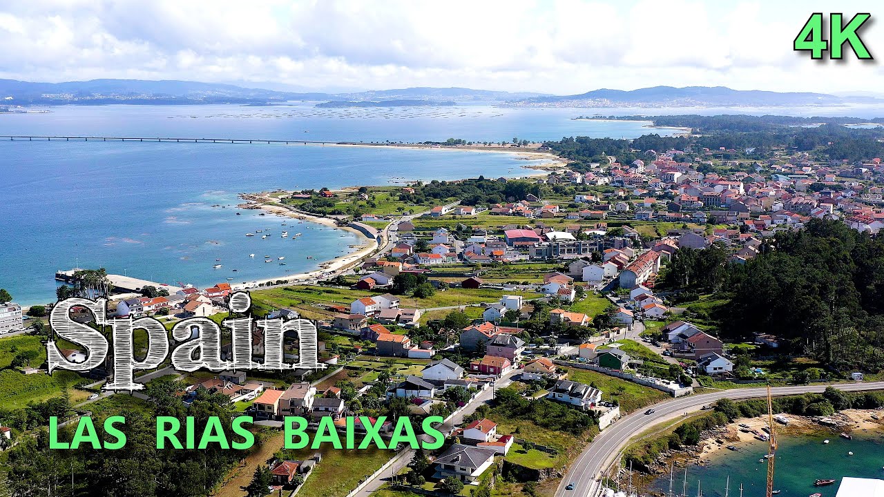 THE RIAS BAIXAS OF GALICIA. ⛵ Know the seascapes of the province of Pontevedra. (4K UHD)