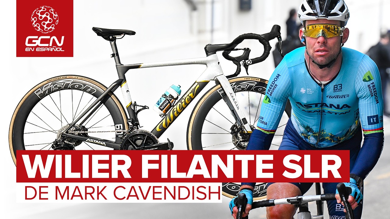 La Wilier Filante SLR de Mark Cavendish y del equipo Astana Qazaqstan