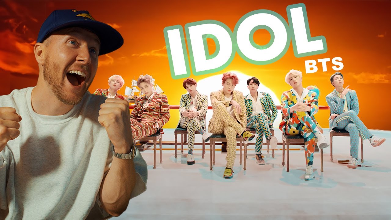 Singer Reacts to BTS 'IDOL' Official MV