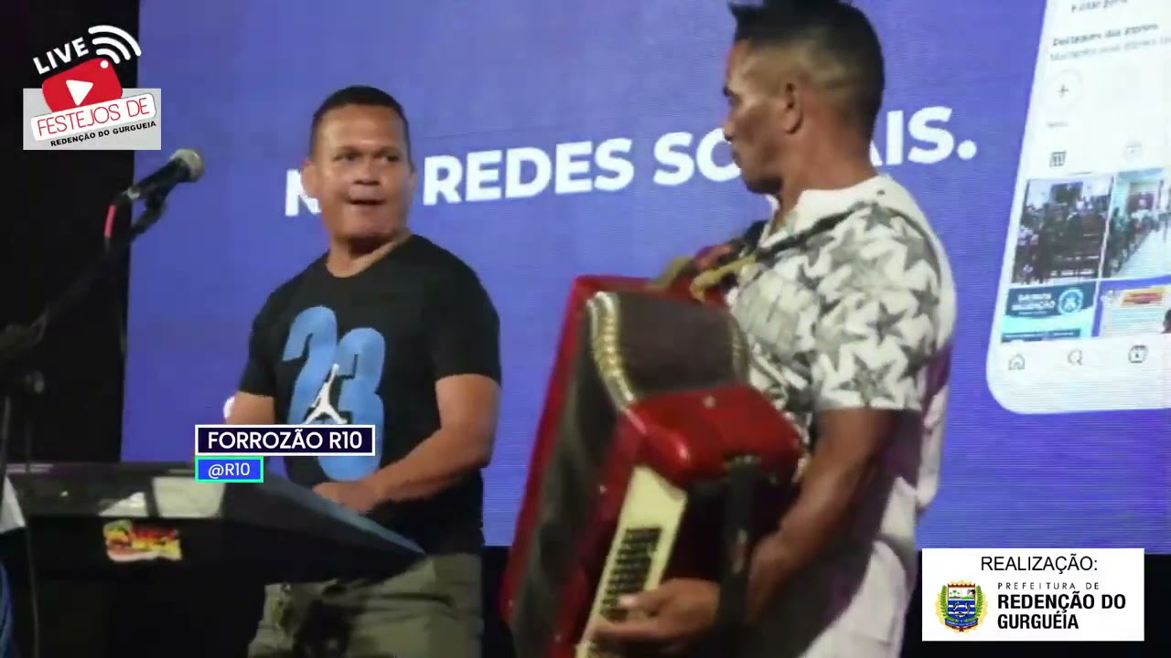 FORROZAO RDEZ 2021 - LIVE DOS FESTEJOS REDENÇAO DO GURGUEIA