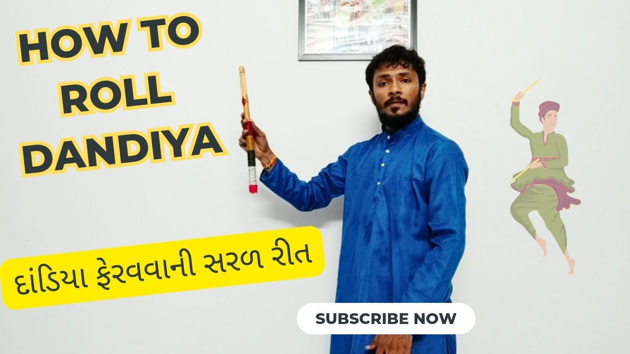 How to Spin Dandiya Sticks | દાંડિયા ફેરવવાની સરળ રીત 🤩🤩  #navratrispecial #garba