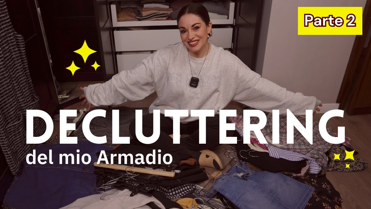 DECLUTTERING DEL MIO ARMADIO - PARTE 2 - Giacche, Vestiti, borse e accessori... 🤪