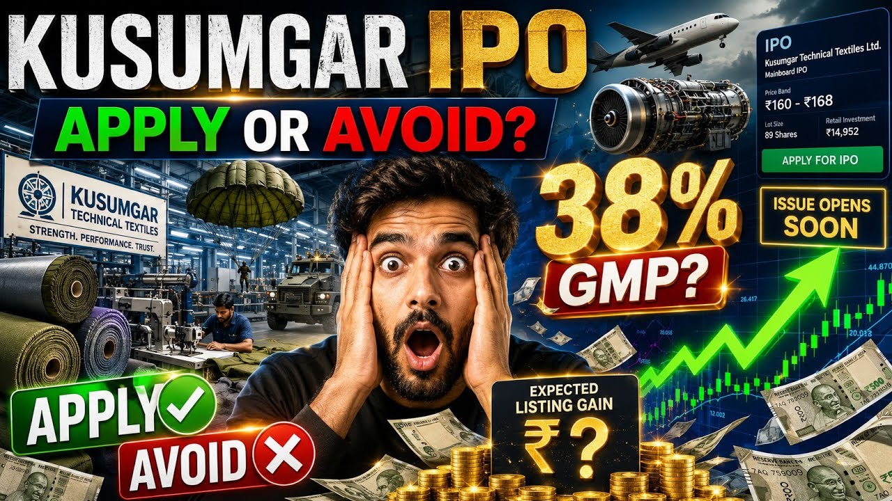 Kusumgar IPO Review | GMP, Analysis & Apply or Avoid?
