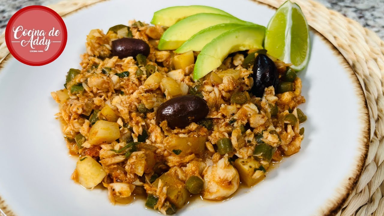 PESCADO MEDITERRÁNEO Almuerzo y Cena ayuda a Bajar Colesterol-Diabetes. Fácil y Rendidor | Addy
