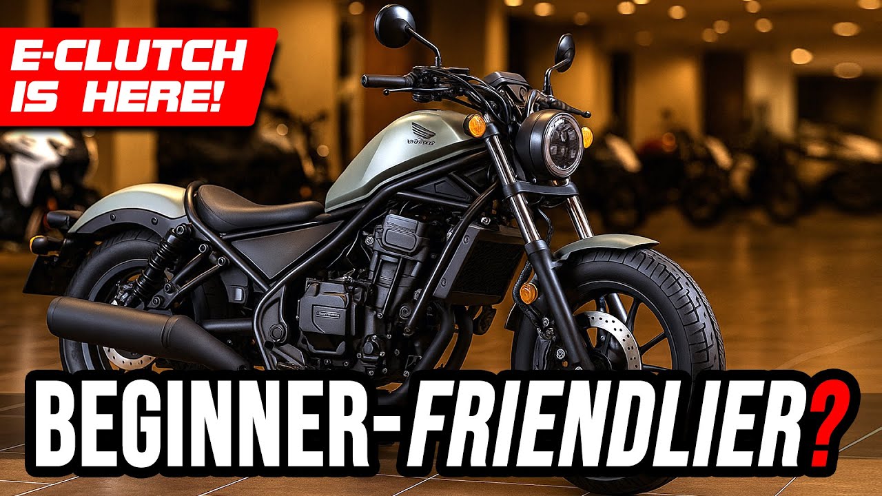 Honda Rebel 300 E-Clutch 2026 года | Официально