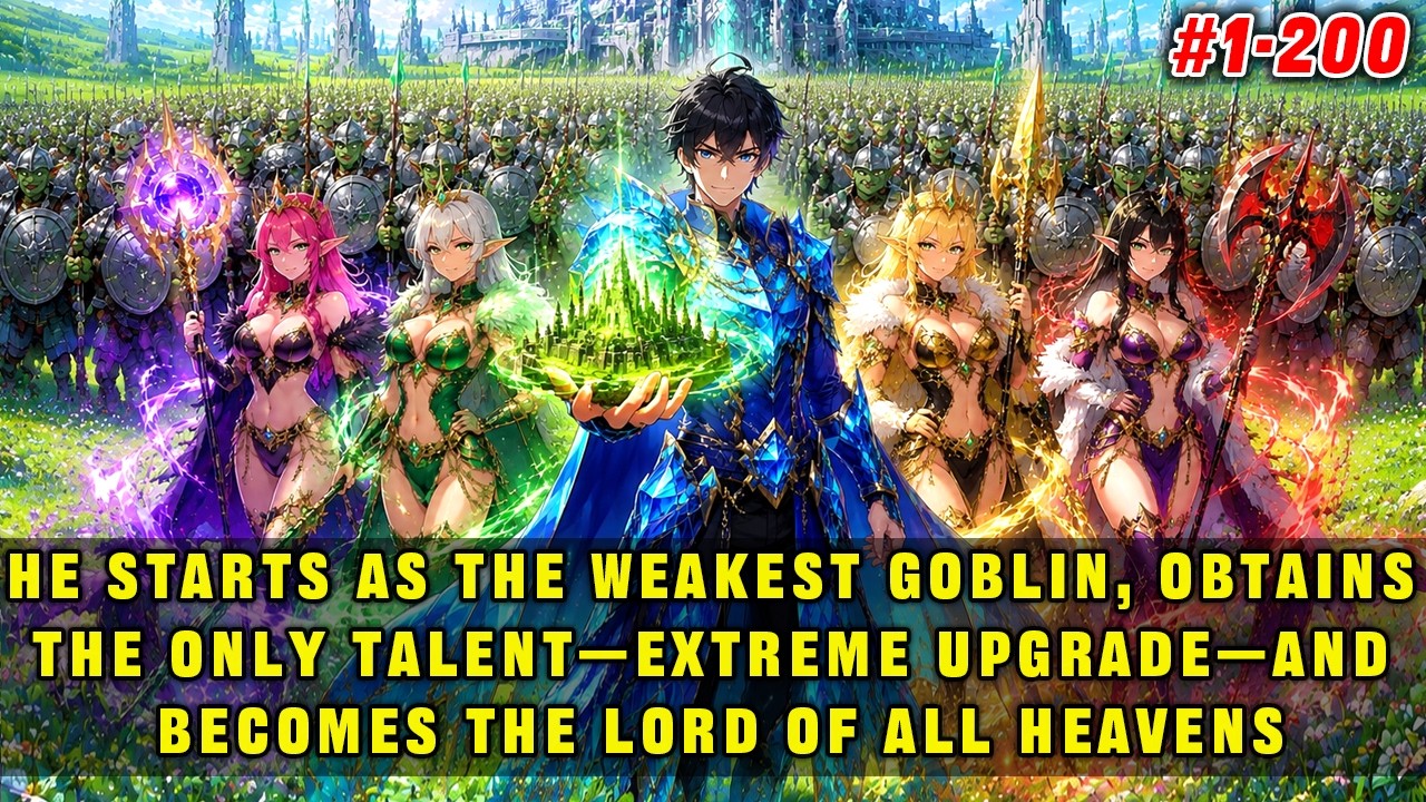He begins with the weakest goblin, obtains a unique-tier talent, and becomes the ruler of all realms