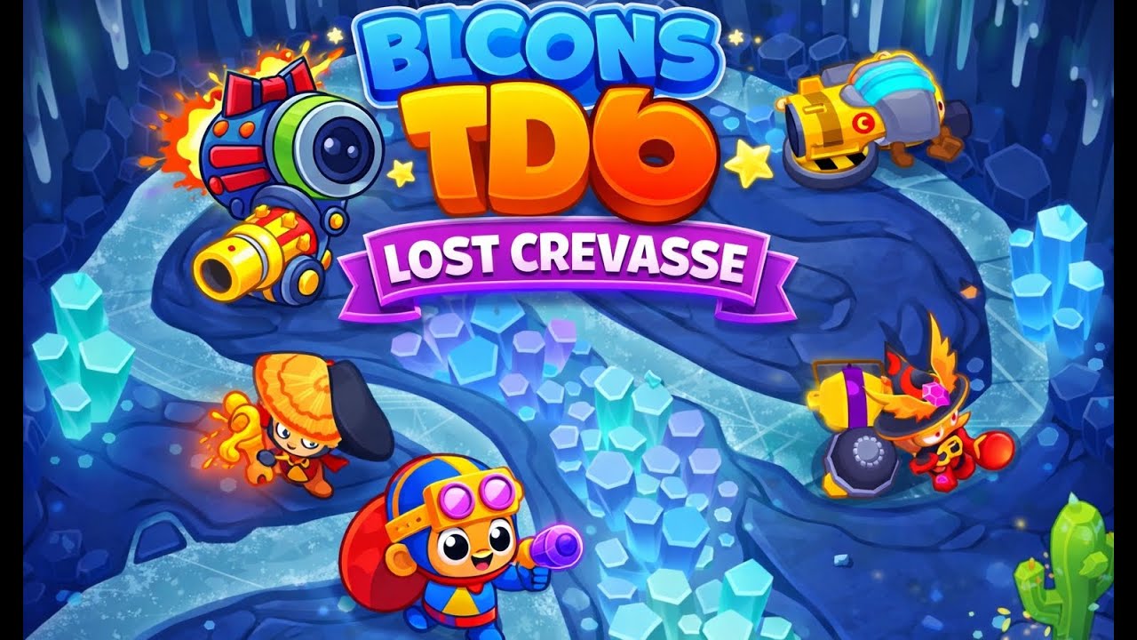 Lost Crevasse is SO HARD! 😱 | Bloons TD 6 | Heaven of Games