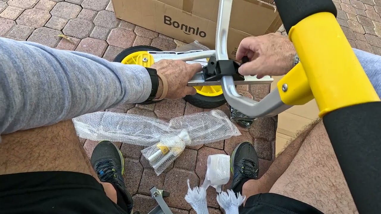 Bonnlo Kayak Cart - Go Pro Perspective