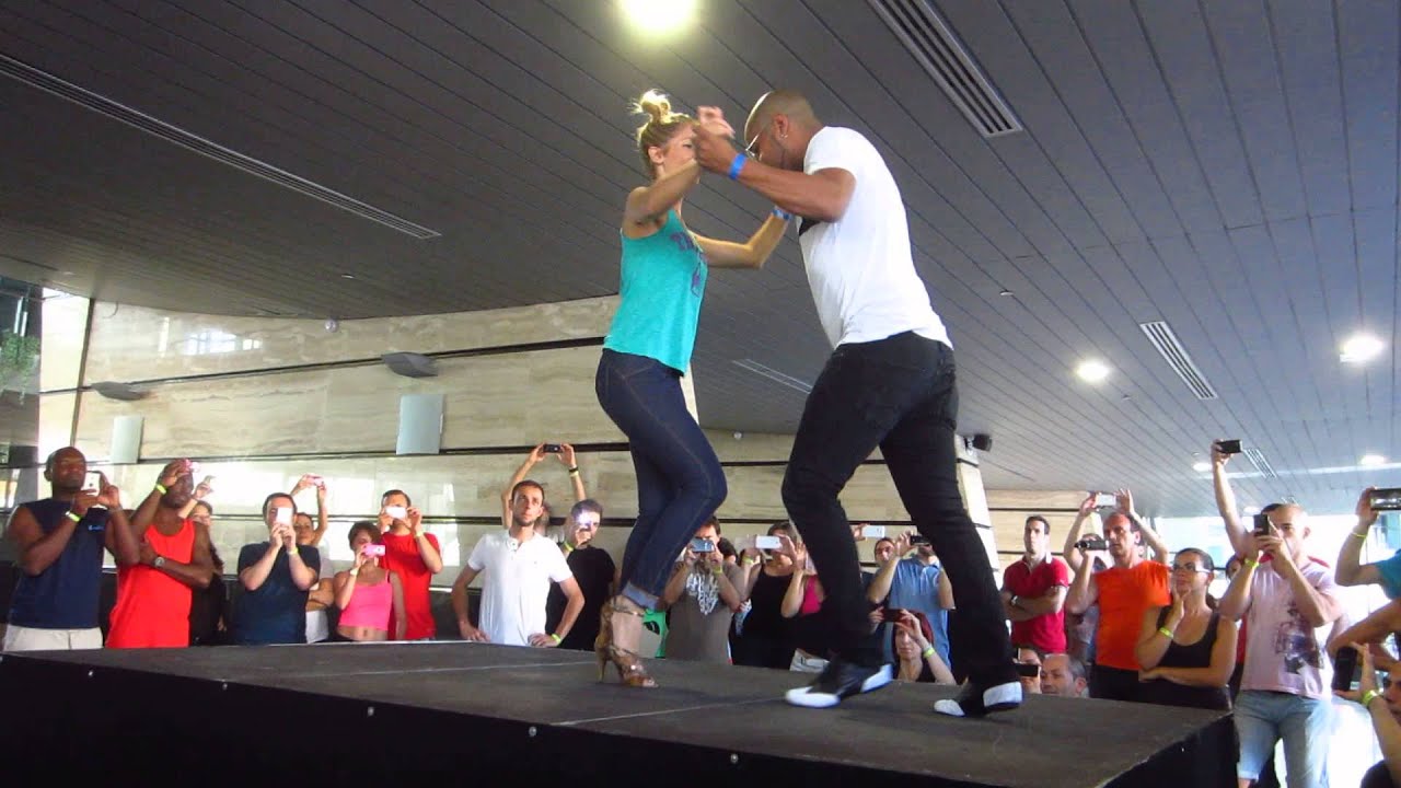 FRANK SANTOS Y JULIE CAMUS WORKSHOP DE BACHATA DOMINICANA I EN BENIDORM BK CONGRESS 2014