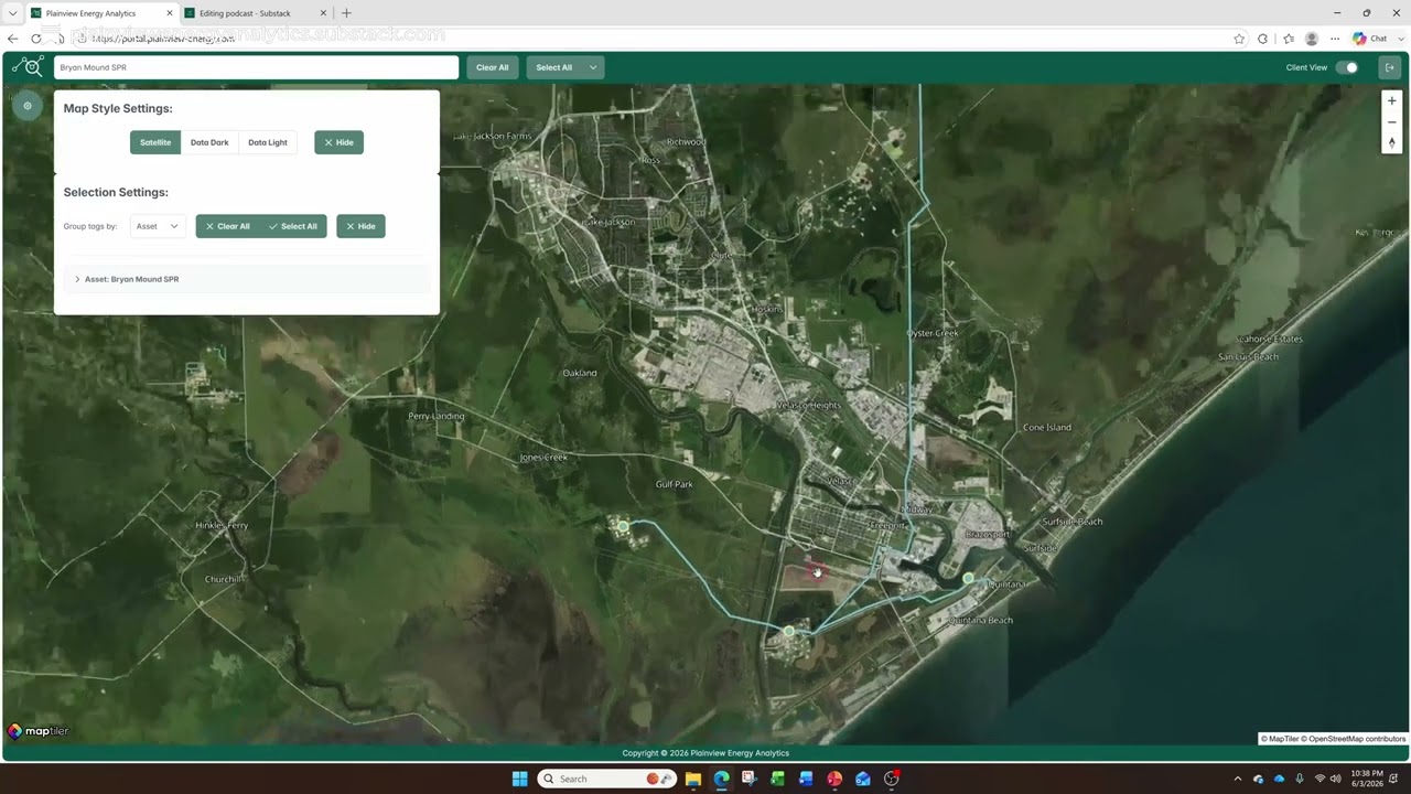 U.S. Strategic Petroleum Reserve Deep Dive Part II - Inside the Bryan Mound SPR and Connecting Infr