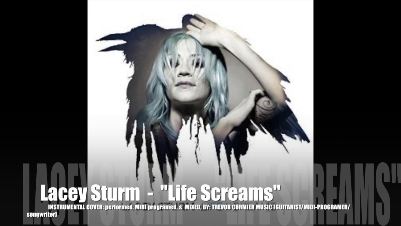 (AUDIO version!) ♫ Lacey Sturm ''Life Screams'' (INSTRUMENTAL COVER) ! 🎶