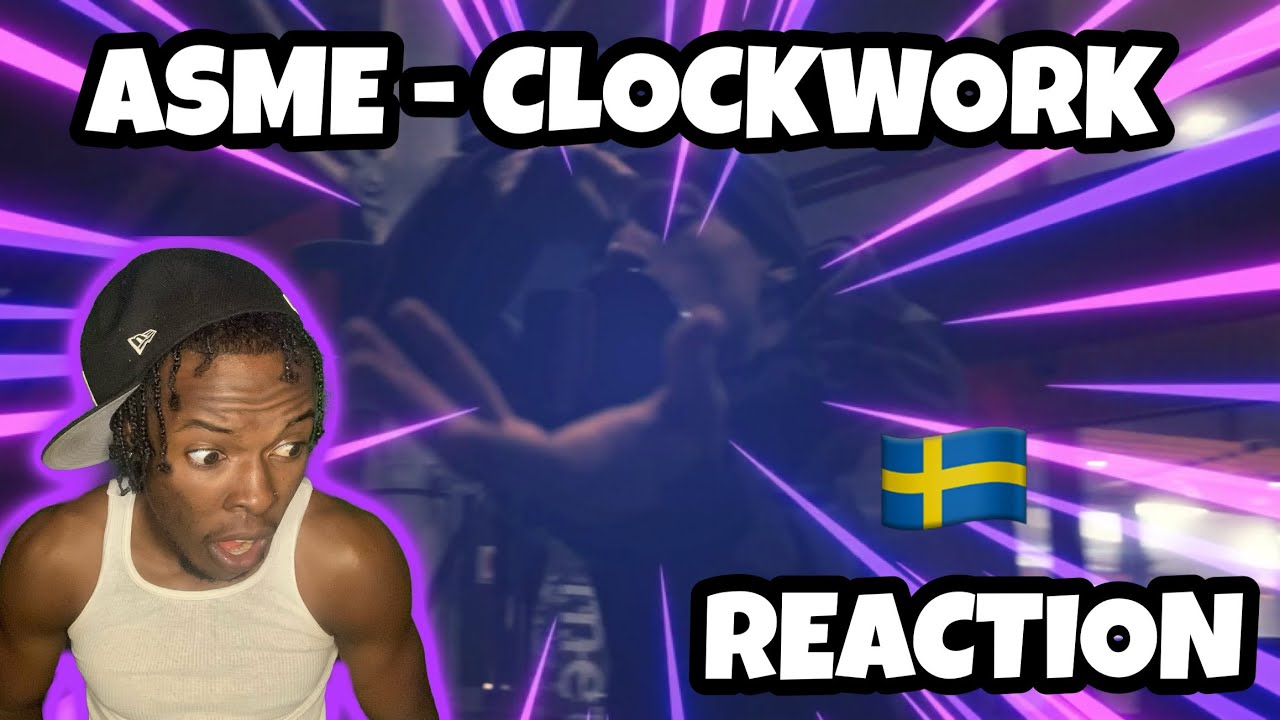 AMERICAN REACTS TO SWEDISH DRILL RAP! ASME - Clockwork | 24SJU REACTION