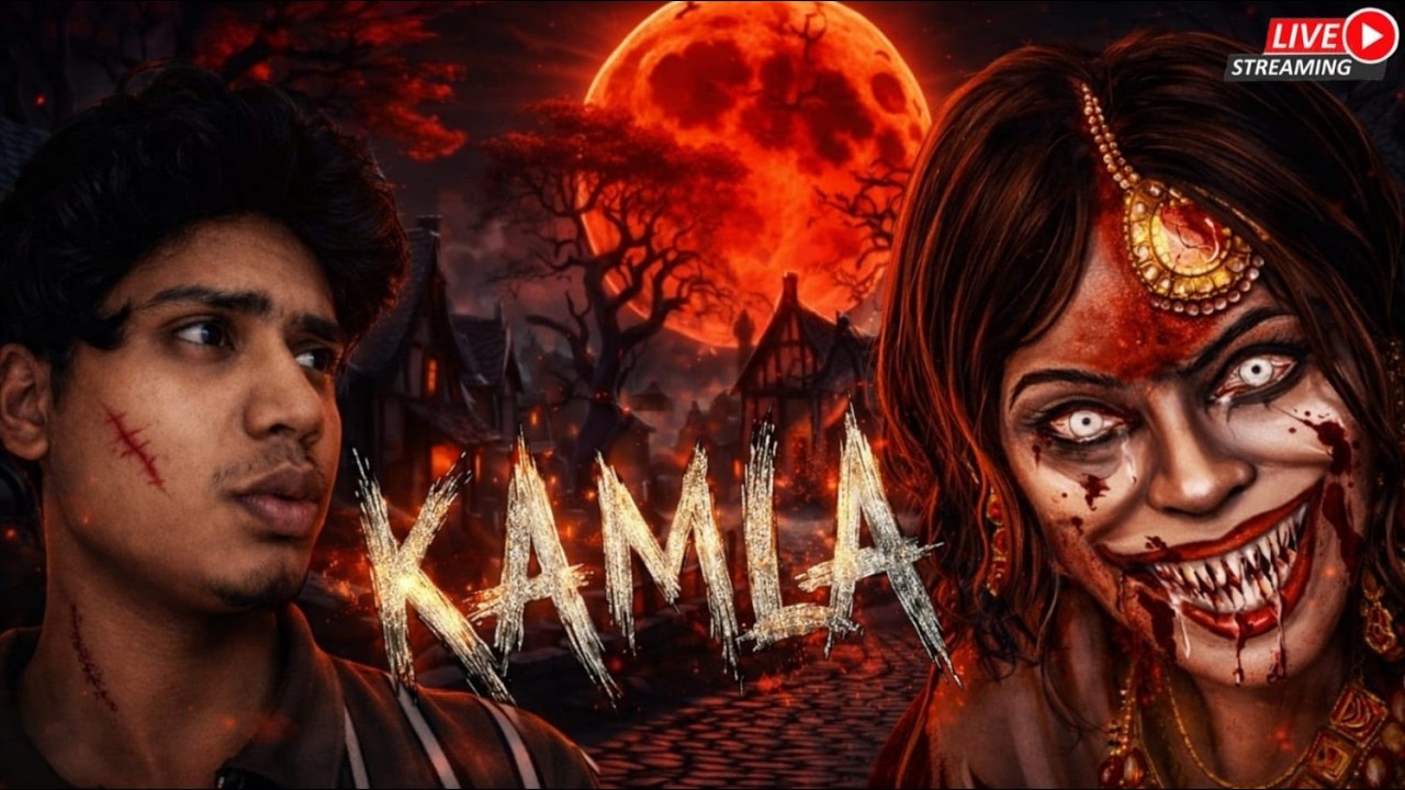 Kamla Horror Game 🧟😱 | Laal Aankhon Wali Raat  | RAVENxZESTER