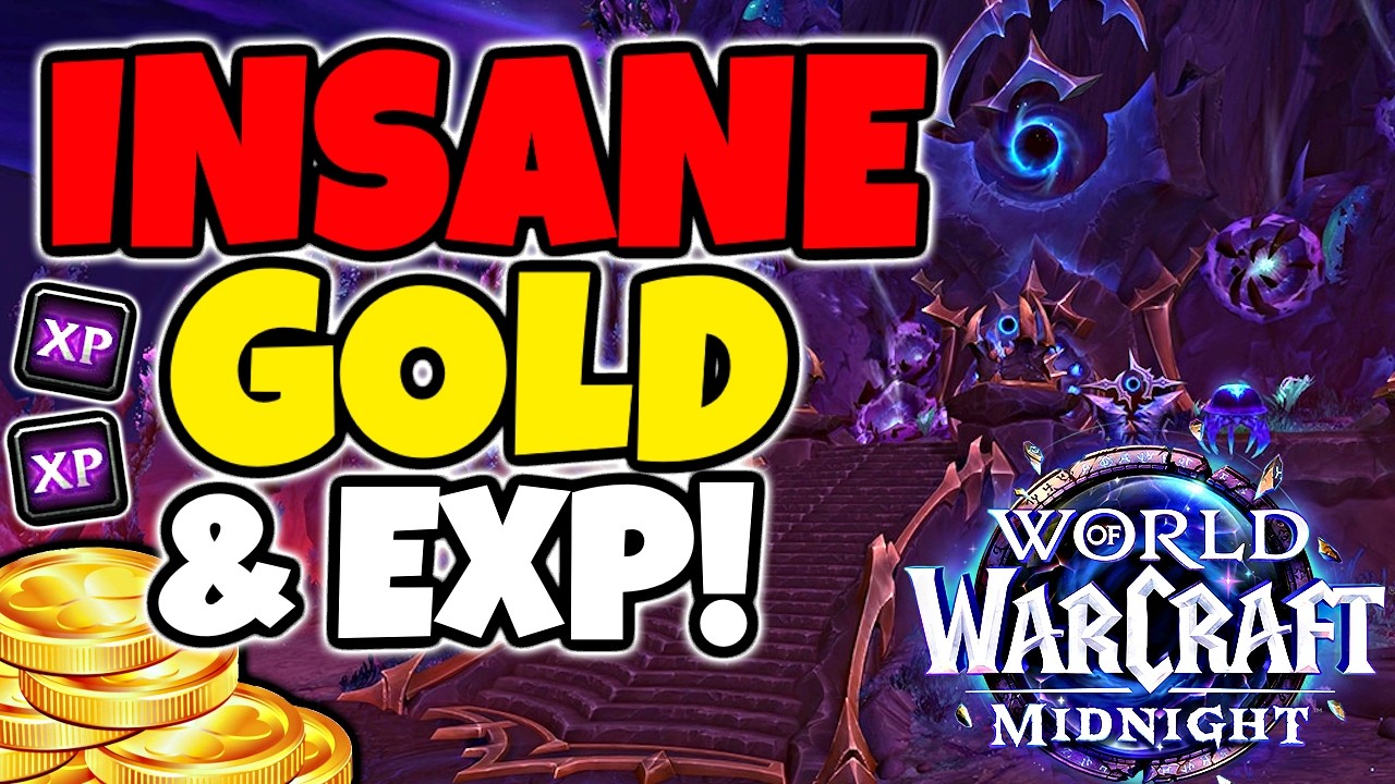 Безумный фарм золота и опыта в одиночку в Midnight WoW | Фарм в подземелье Shadowguard Point Delve