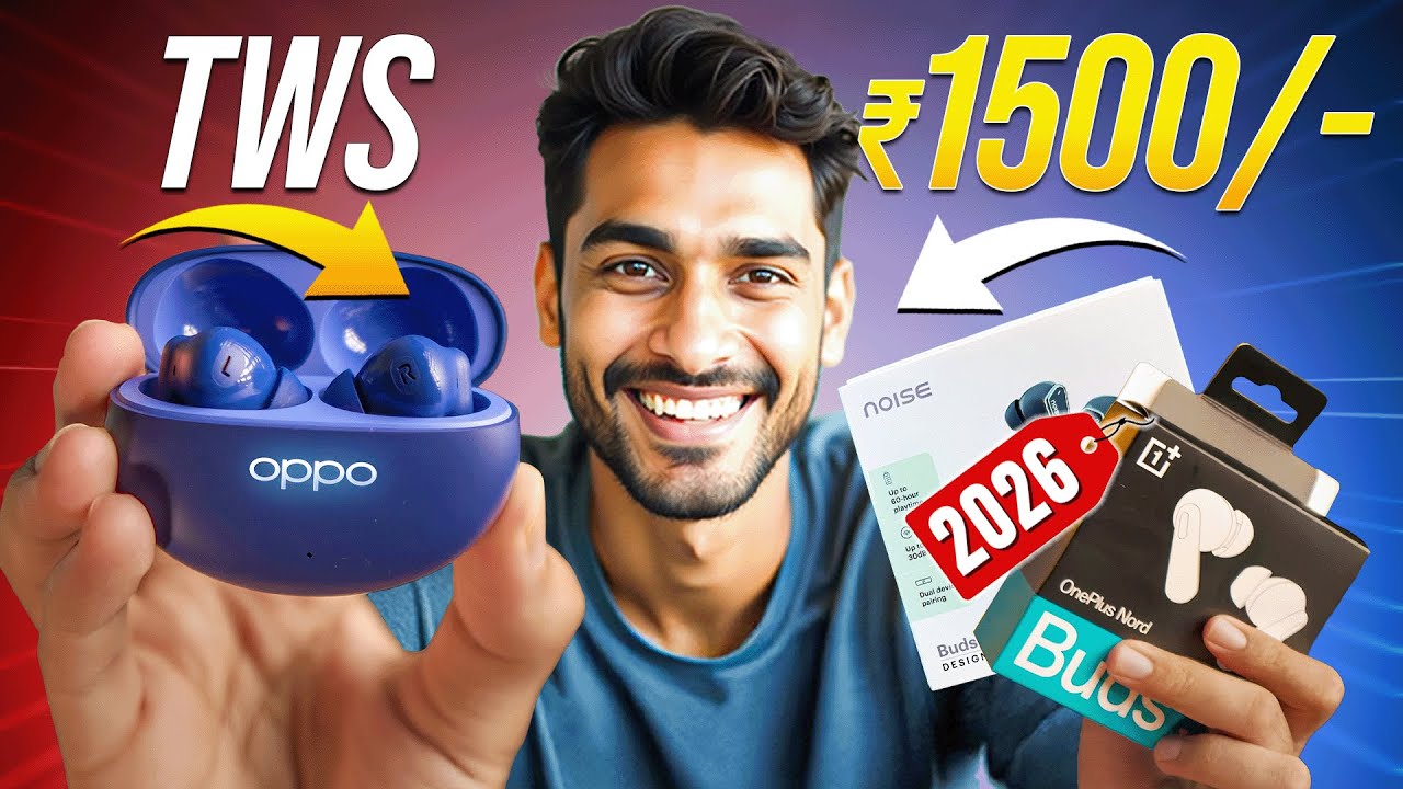 🔥2026 LATEST🔥5 Premium TWS Under 1500💥Best TWS Earbuds Under 1500💥Top 5 Best Earbuds Under 1500