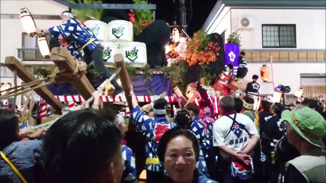 角館のお祭り 2025 西部vs桜美町vs岩瀬 抜粋