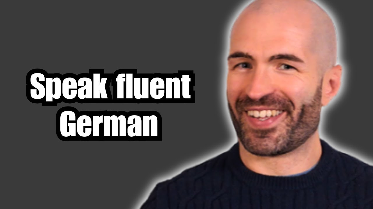 Get fluent in German FAST (Just do this)