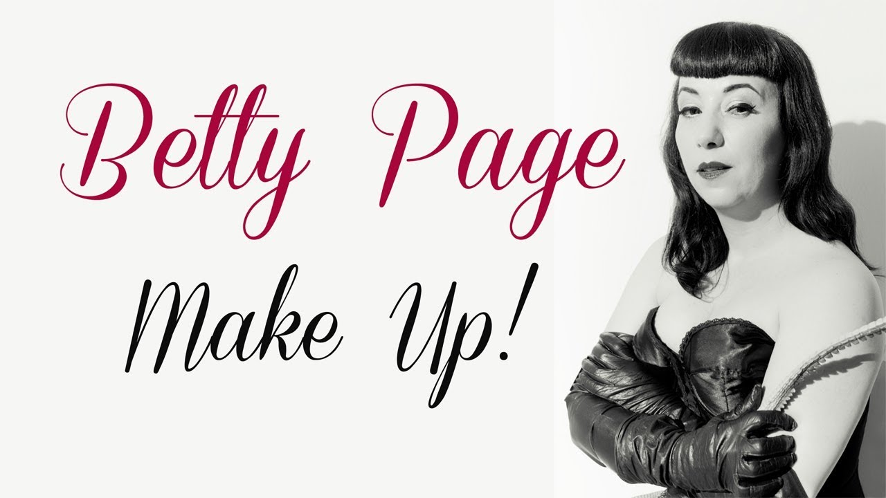 Maquillaje Betty Page - GLAMOUR EN CUARENTENA
