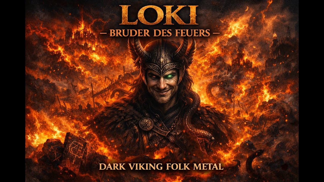 LOKI – Bruder des Feuers | Nordischer Ritual-Song über Chaos & Ragnarök