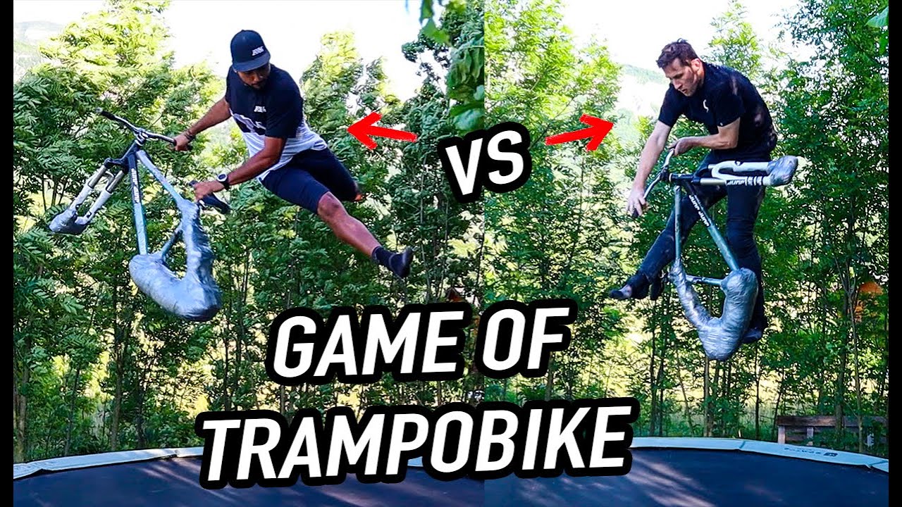 ON S'AFFRONTE EN TRAMPOBIKE! (ft @MeyerMTB)