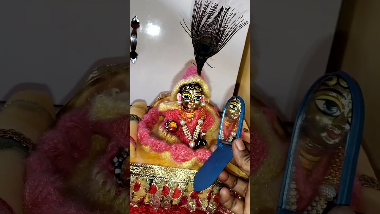 🌹🌼🙏Radhe# Radhe #ajj#laddu# Gopal #ke#bhog# banaya #Hai #daliya🪷🌺