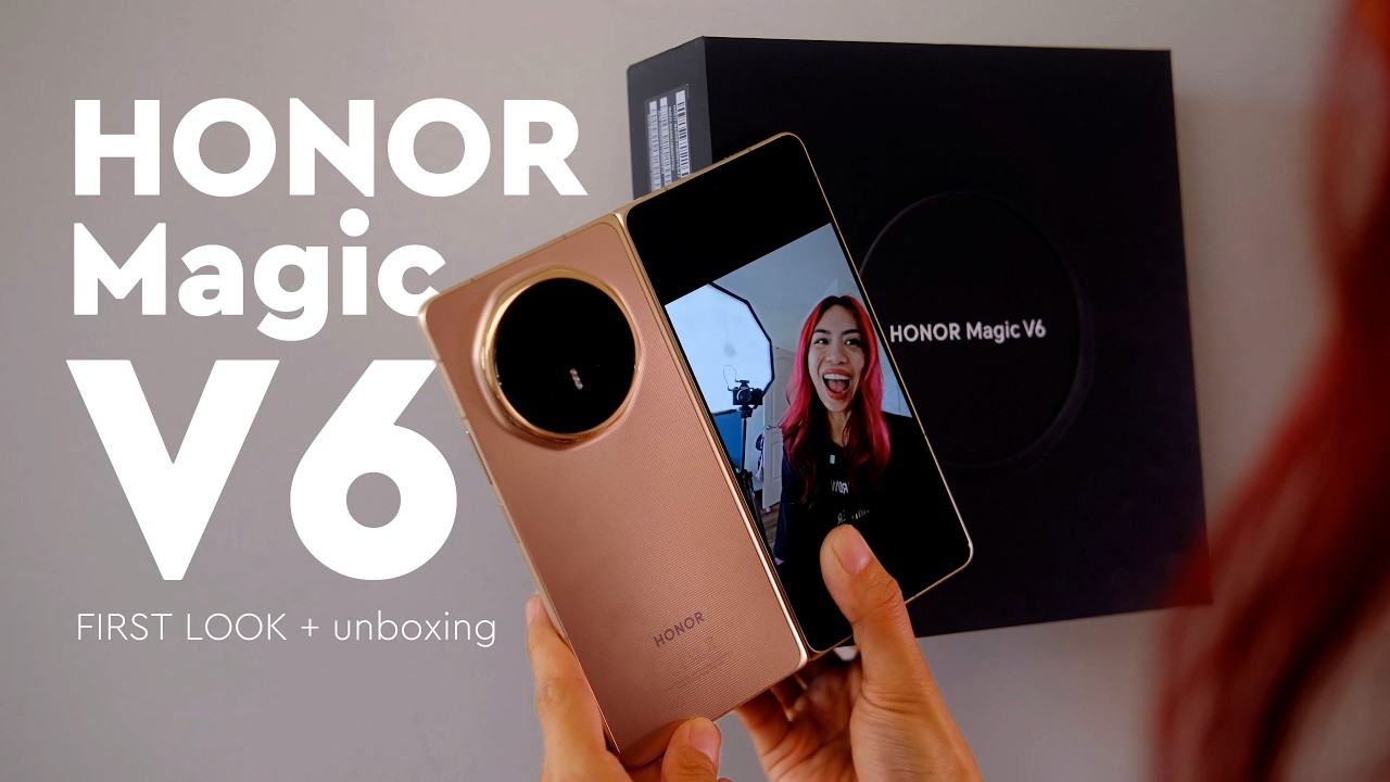 Распаковка Honor Magic V6 + ПЕРВЫЙ ВЗГЛЯД