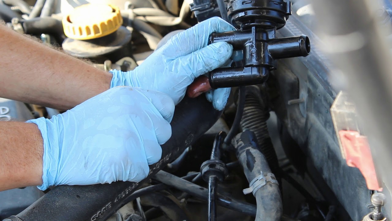 Replacing the Coolant Bypass Valve on a 1999-2004 SAAB 9-5