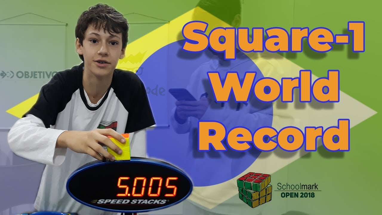 6.73s Square-1 World Record Average with 5.00s Single [Former]