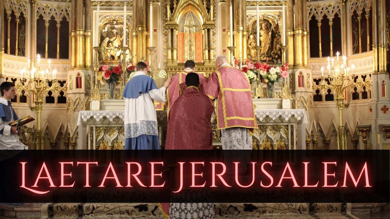 Intr. Laetare Jerusalem | Gregorian Chant for Lent