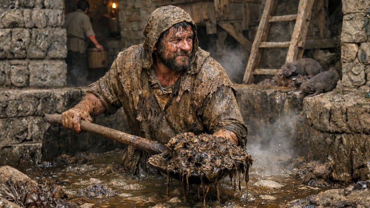 The Gong Farmer: The Most Disgusting Job of the Middle Ages (You Had to Bathe in Feces)
