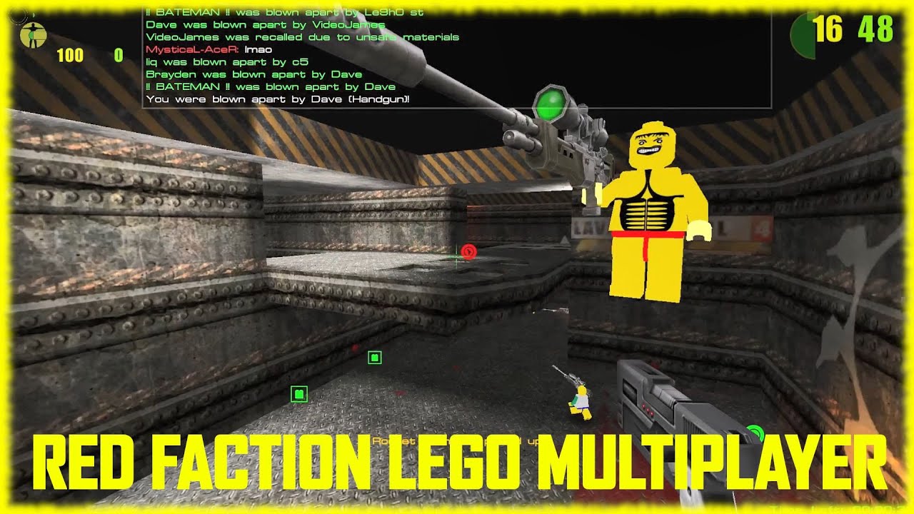 Red Faction - LEGO Multiplayer Mod - GameNight Carnage