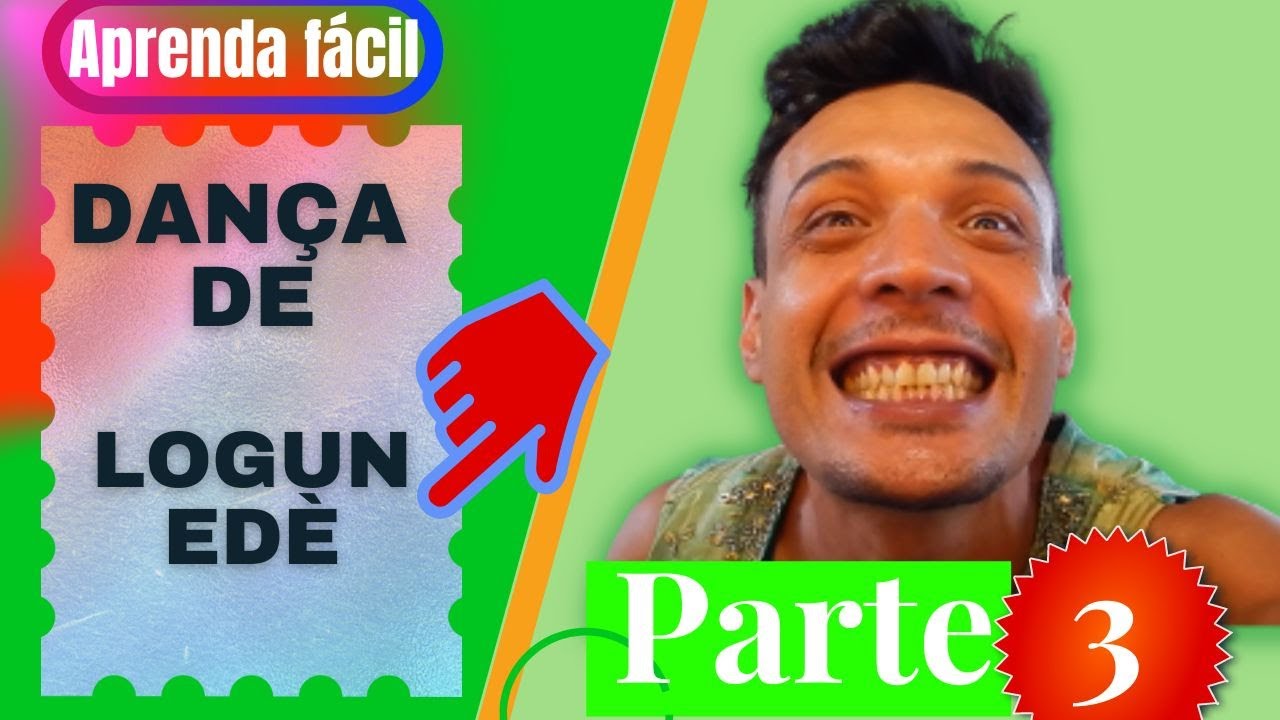 Tutorial Dança Afro. Orixá Logum: giro. Aprenda Fácil e sem sair de casa