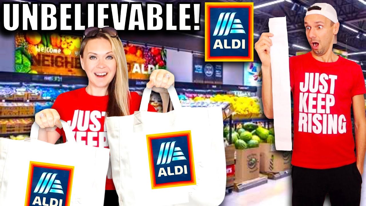 WE TOOK THE £50 CHALLENGE AT ALDI 🛒 The UK's cheapest supermarket