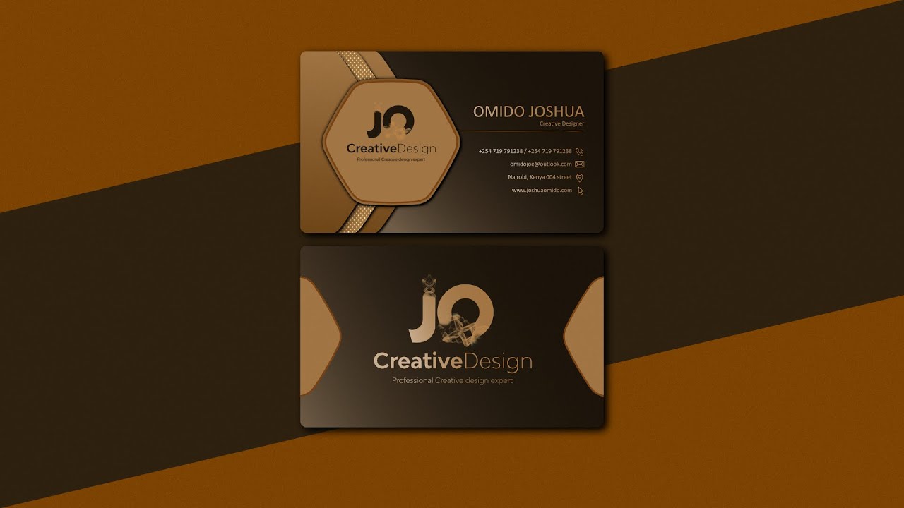 How to design a classy business card - #affinitydesigner
