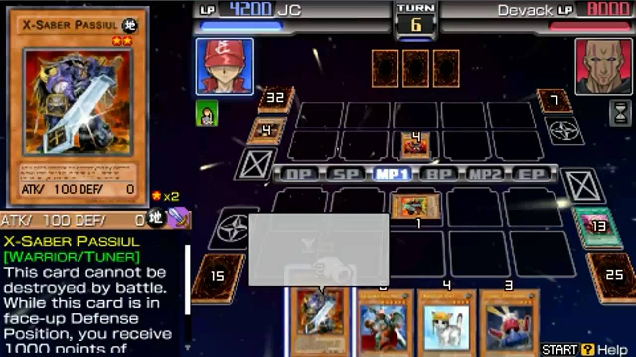 Yu-Gi-Oh! 5D's Tag Force 4 X-Saber vs Devack