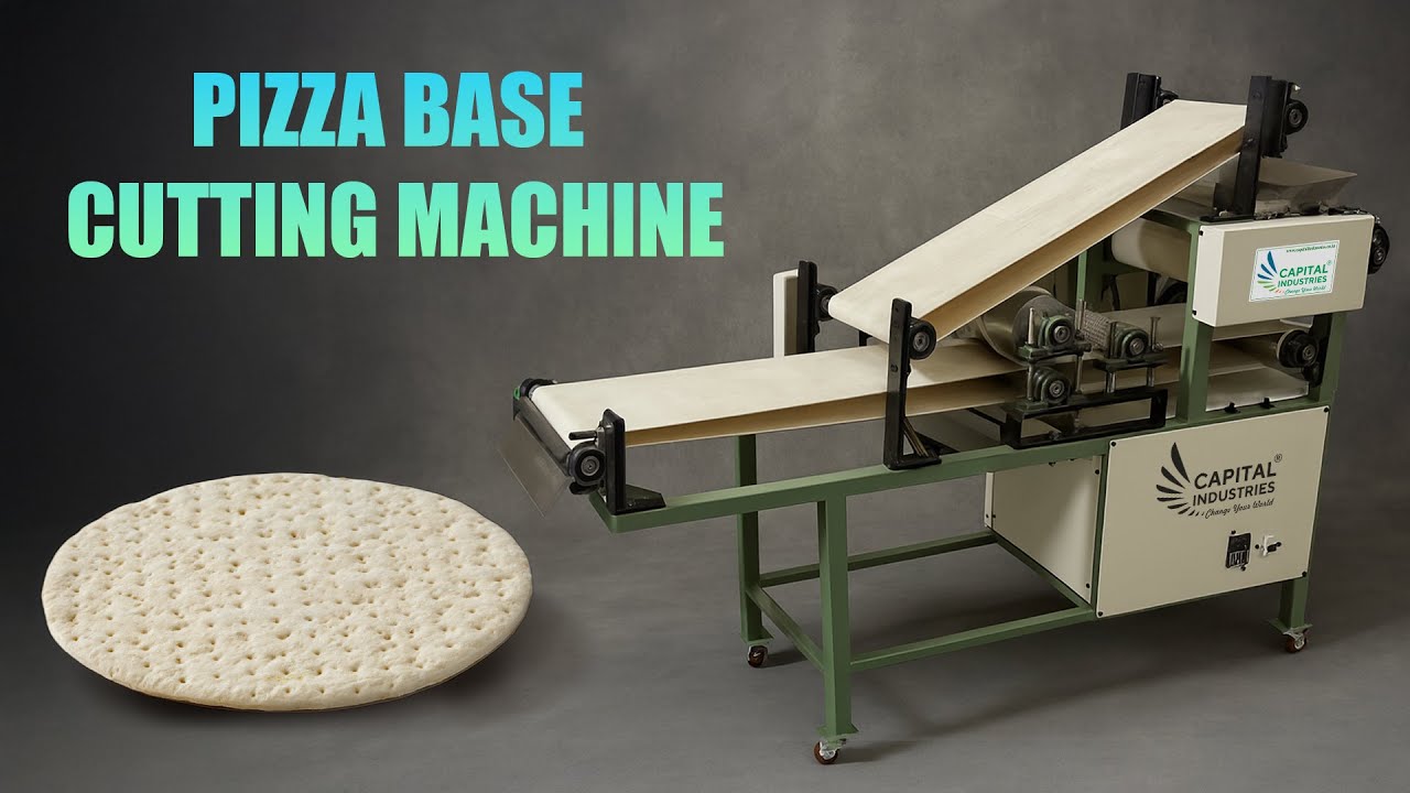 PIZZA BASE CUTTING MACHINE || CAPITAL INDUSTRIES
