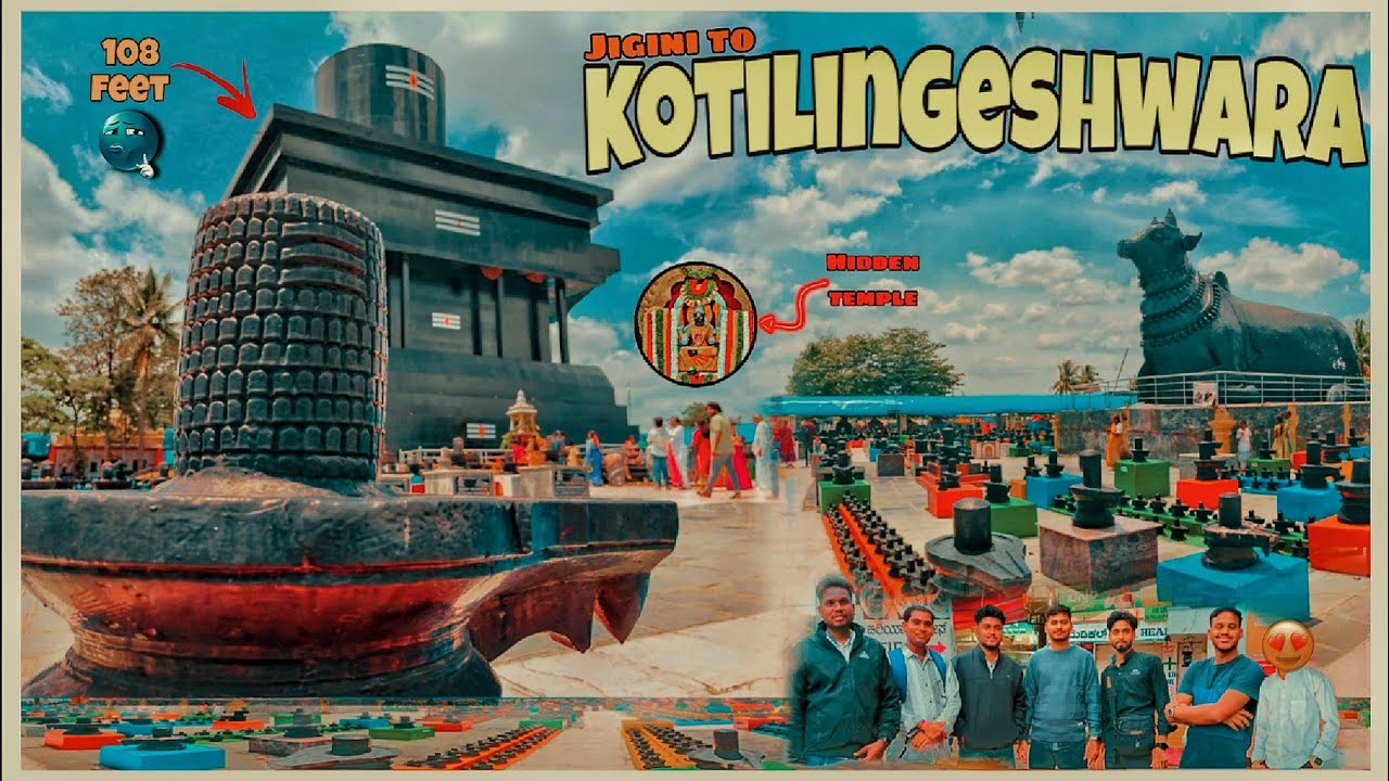 Kotilingeshwara Temple 🚩| kolar gold field  | trip with friends @alonemanojvlogs