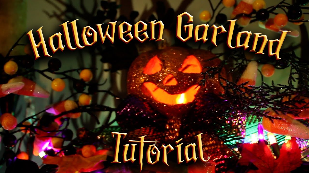 DIY Halloween Pumpkin Garland (2020)