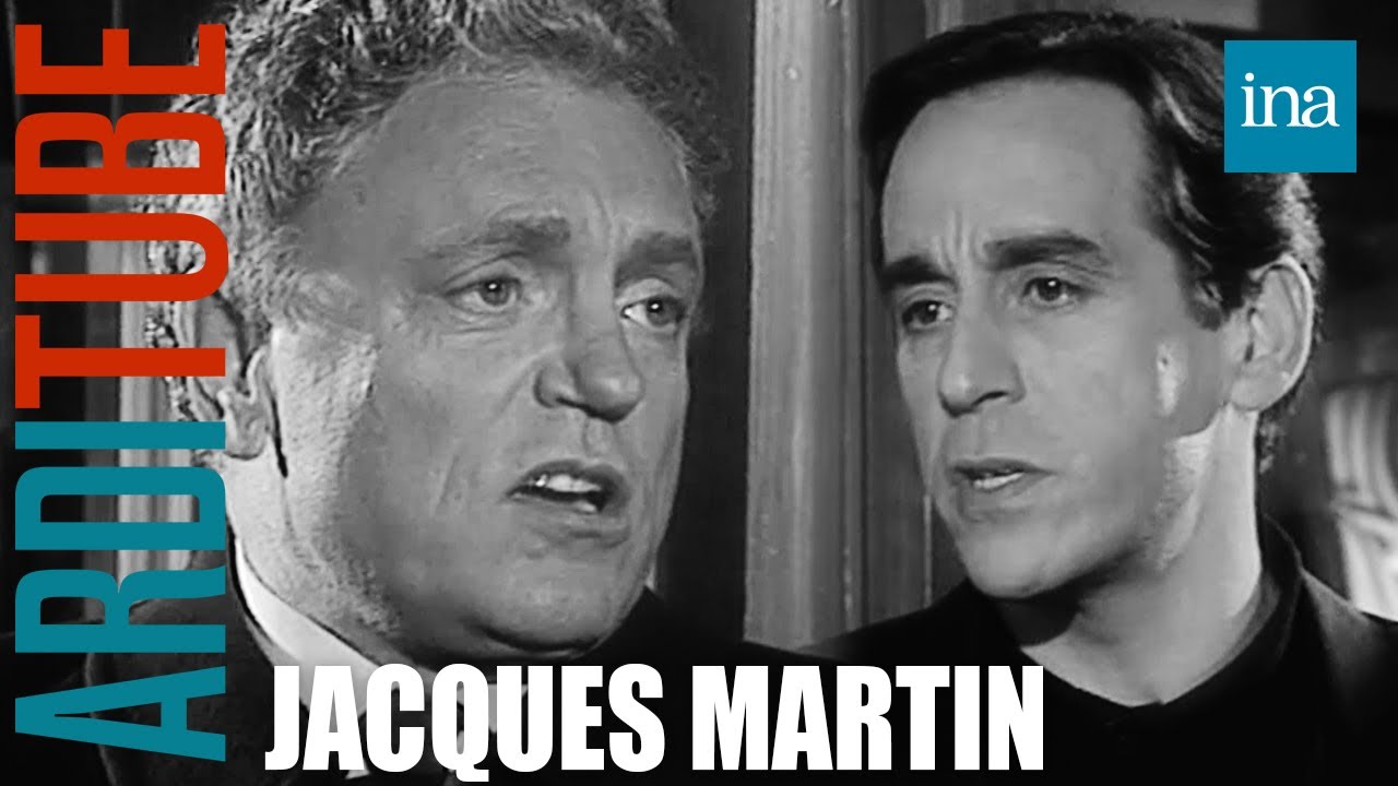 Jacques Martin se dispute avec Thierry Ardisson | INA Arditube