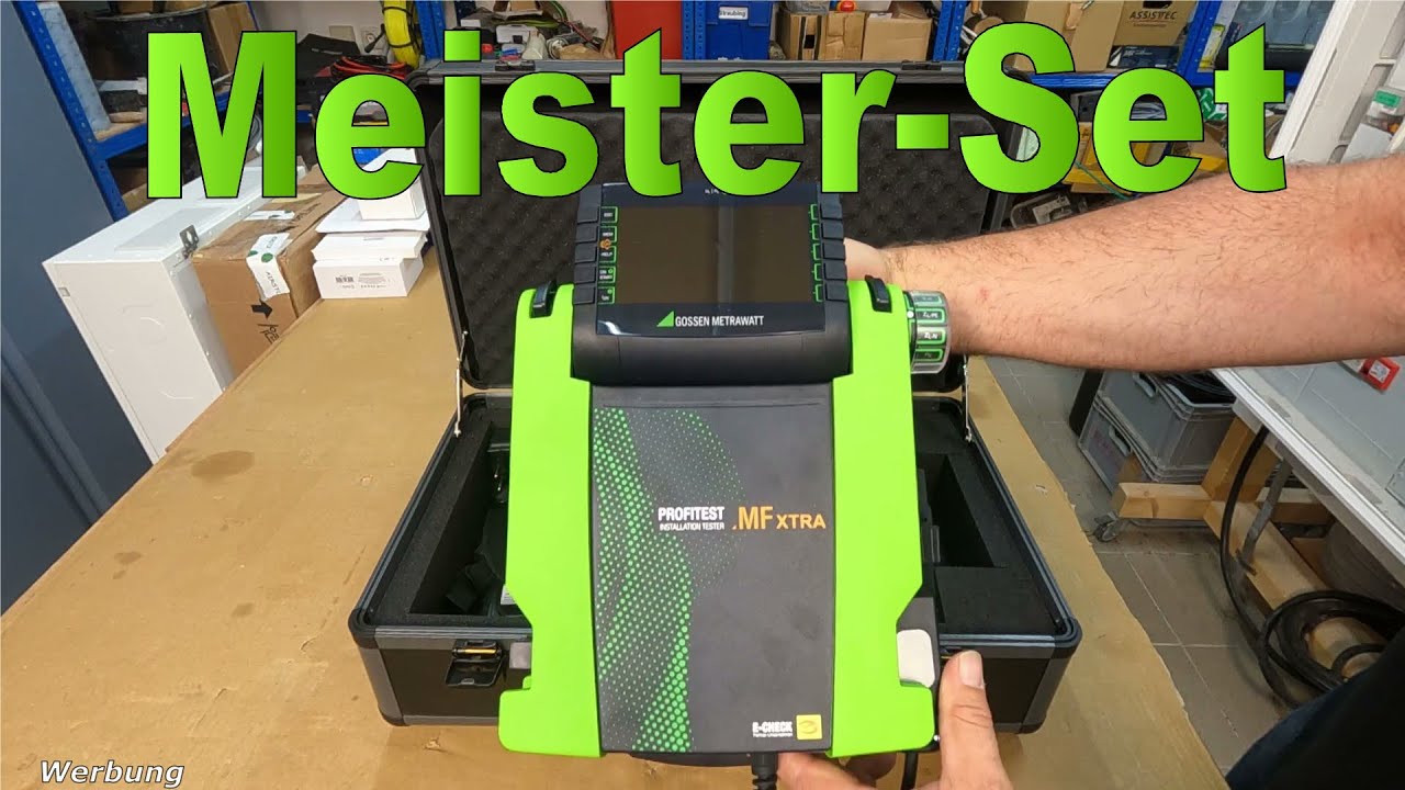 Meisterset von Gossen Metrawatt mit Profitest MXTRA 😲Vorstellung🤔😊