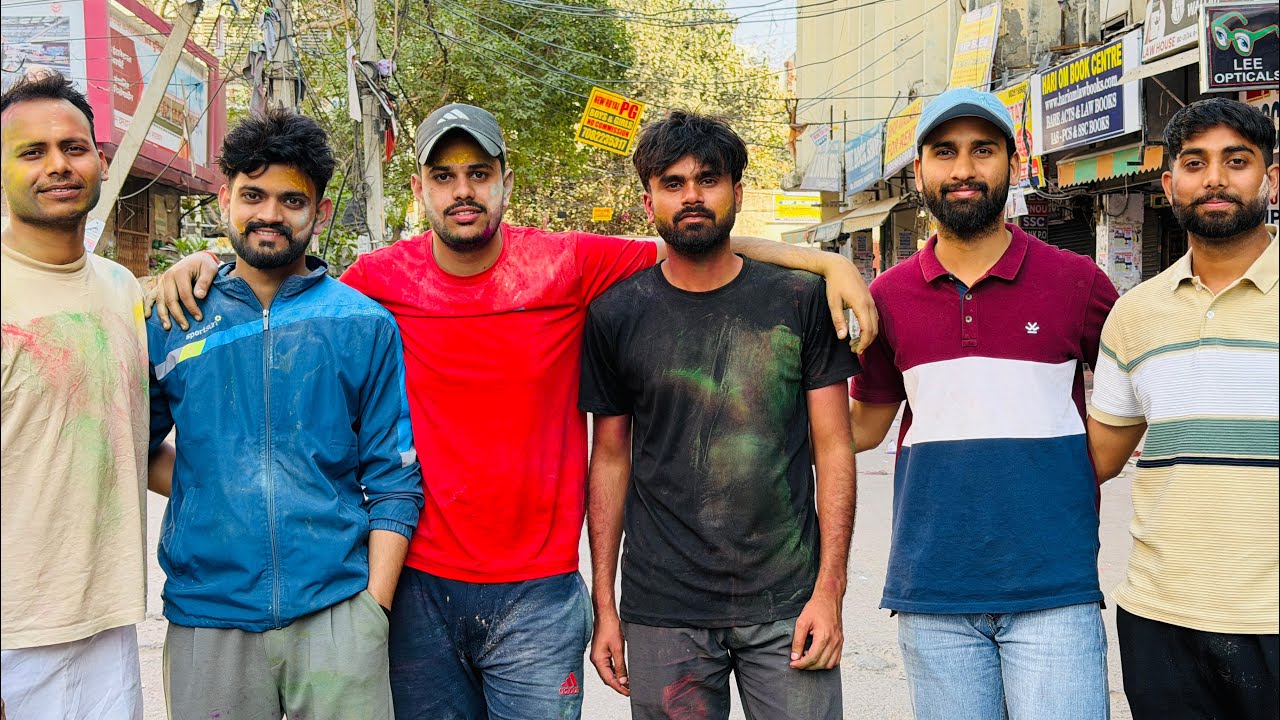 Happy Holi 2026 with friends ❤️🎉