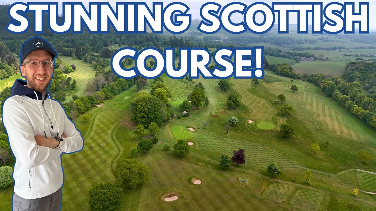 EVERY SHOT AT THIS STUNNING SCOTTISH GOLF COURSE! Crieff Golf Club Full Vlog!
