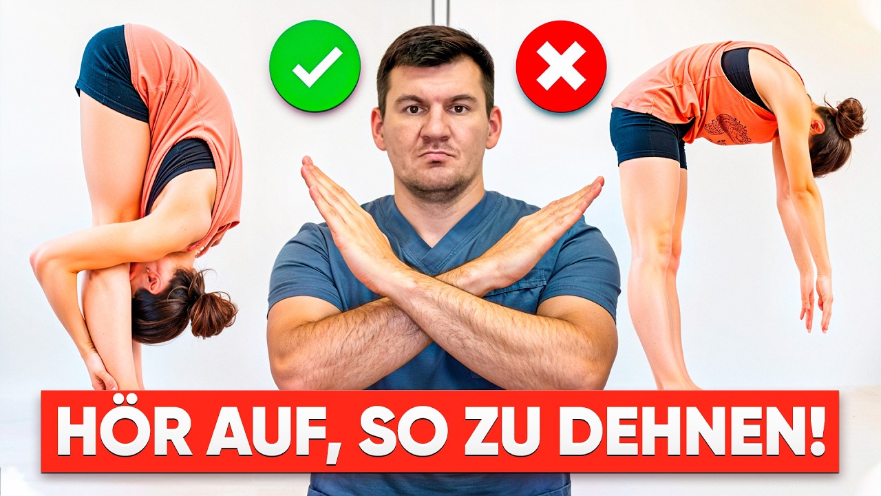 Stretching — Freund oder Feind? Warum der Spagat gefährlich sein kann!